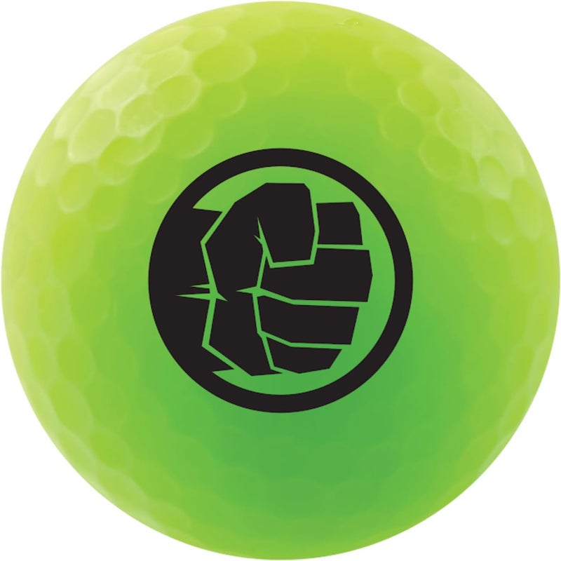 Volvik Vivid Soft Marvel Golf Ball Gift Set with Ball Marker (4 Pack) - Image 3